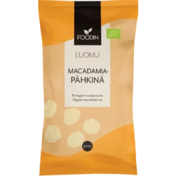 Foodin Macadamiapähkinä 500 g - Luomu
