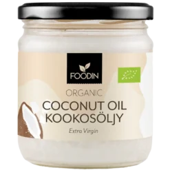 Foodin Neitsytkookosöljy Luomu 400 ml
