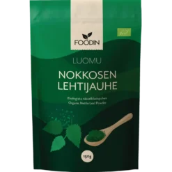 Foodin Nokkosen lehtijauhe 150 g - Luomu