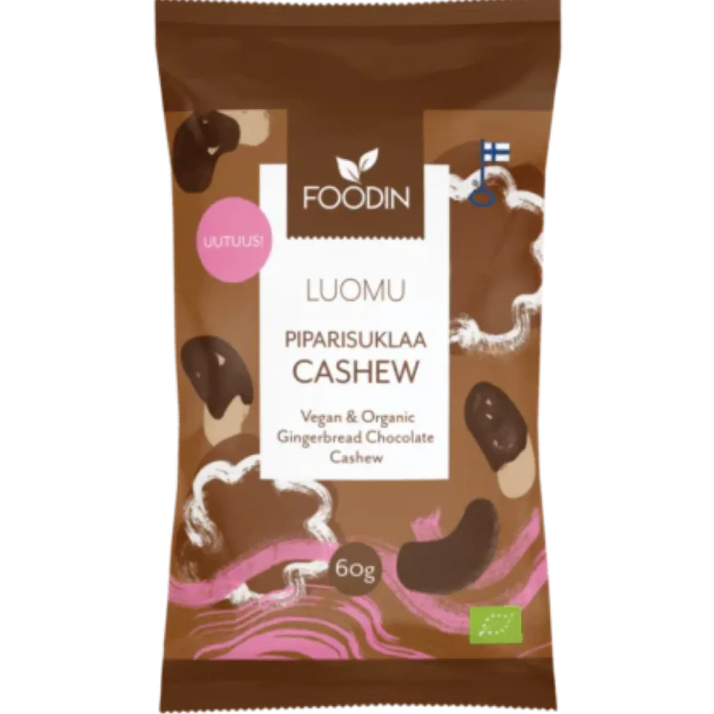 Foodin Piparisuklaa Cashew 60 g