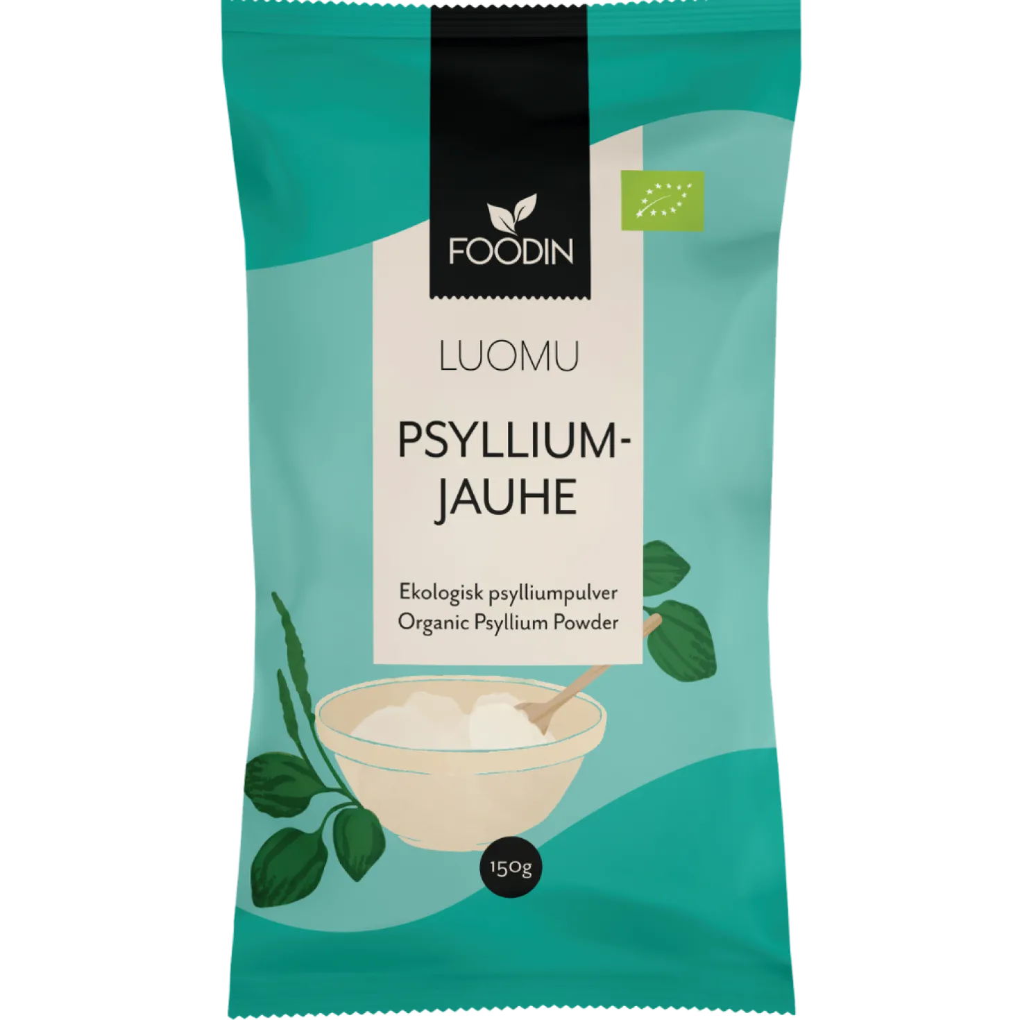 Foodin Psylliumjauhe Luomu 150 g