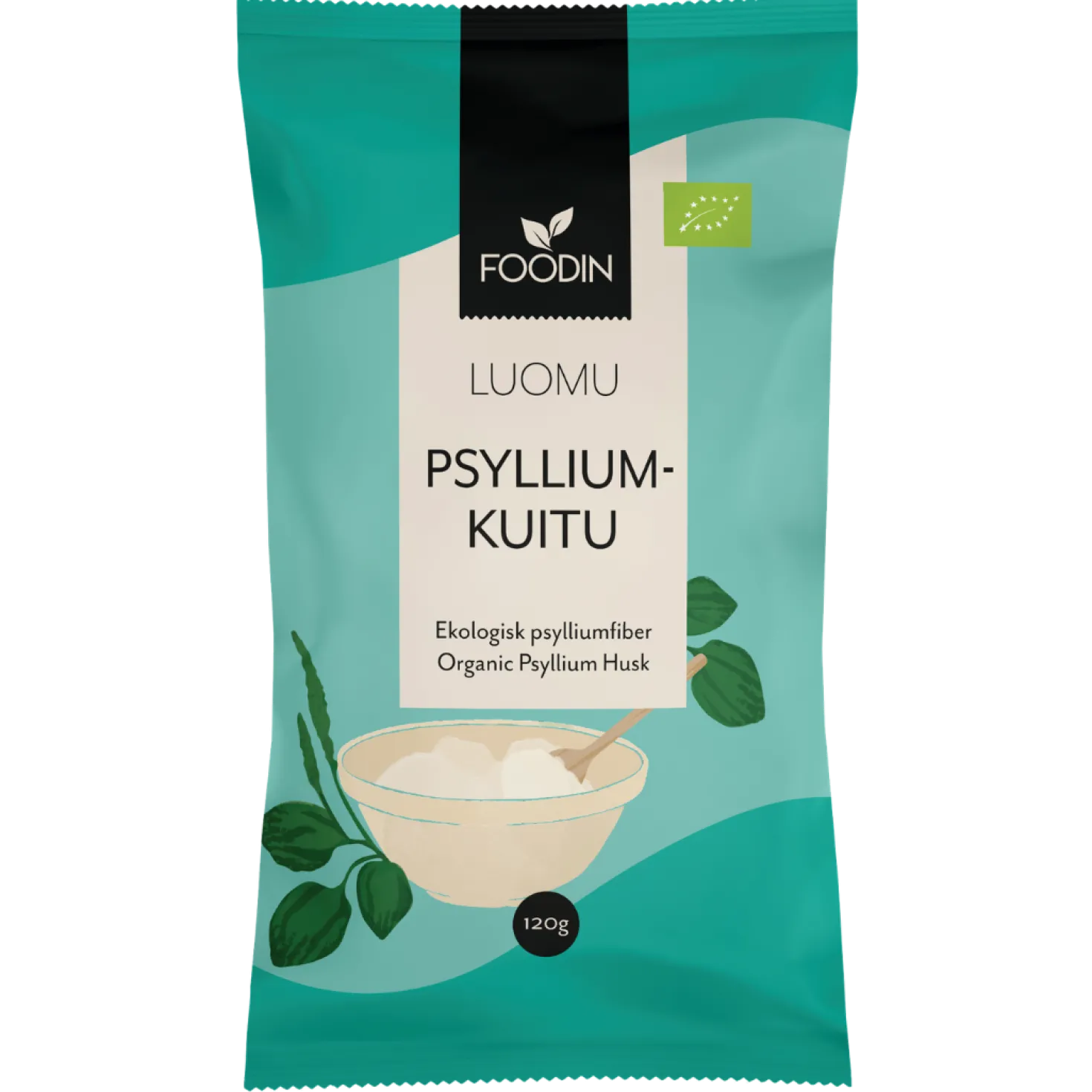 Foodin Psylliumkuitu Luomu 120 g
