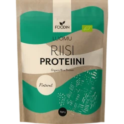 Foodin Riisiproteiini Maustamaton Luomu 650 g