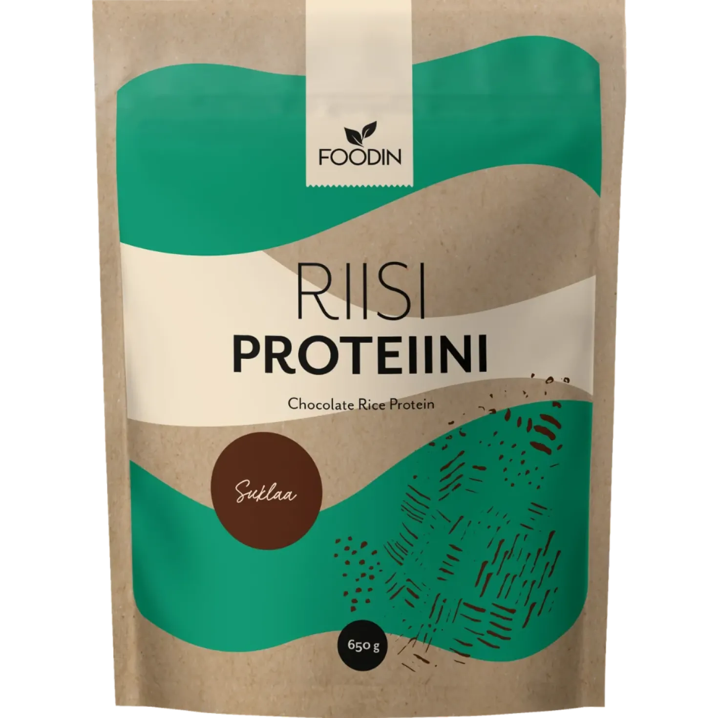 Foodin Riisiproteiini Suklaa 650 g