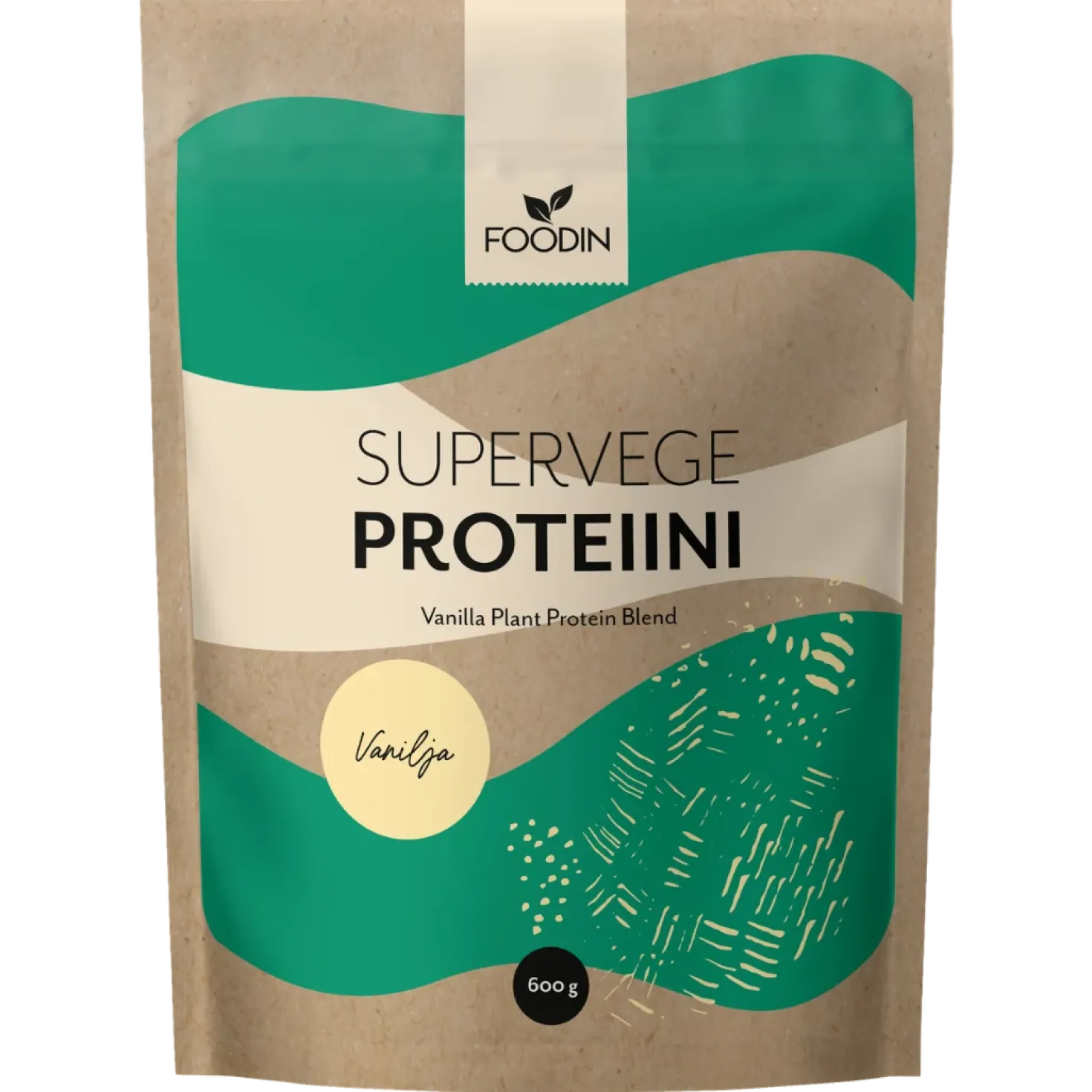 Foodin Supervege Proteiini Vanilja 600 g