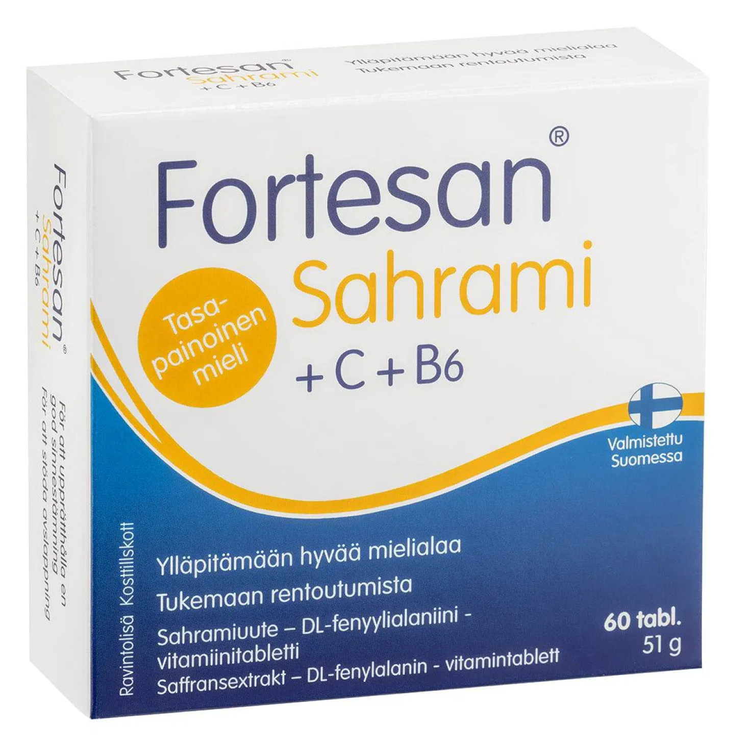 Fortesan Sahrami + C+ B6 60 tabl.