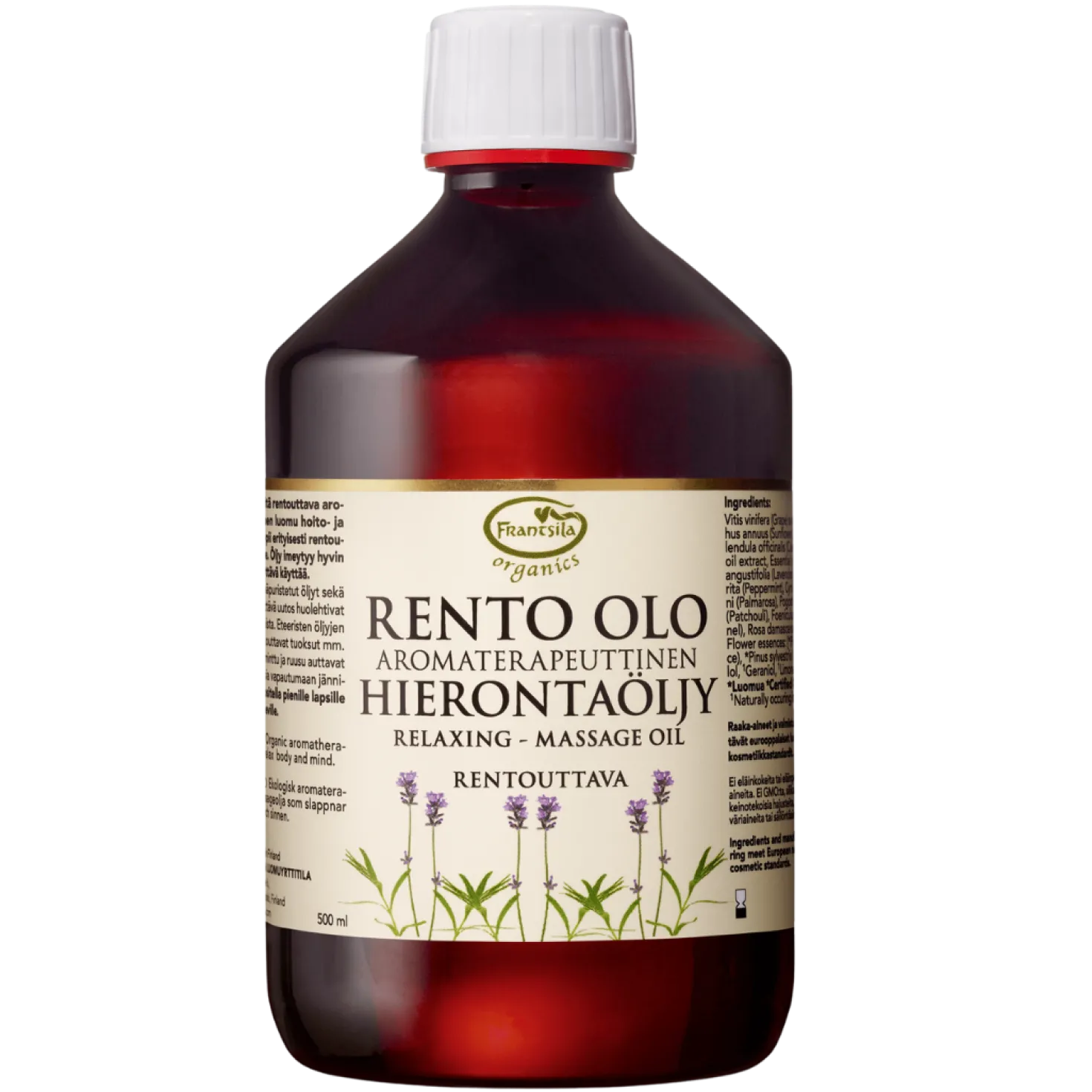 Frantsila Rento Olo Aromahierontaöljy 500 ml