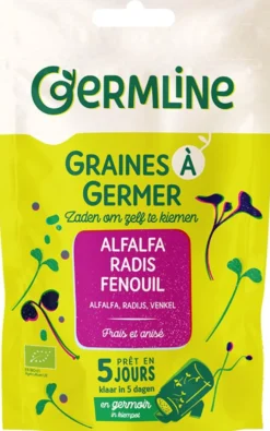 Germline Alfalfa-Retiisi-Fenkoli Siemensekoitus idätykseen 150 g