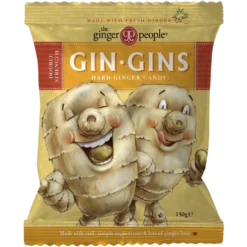 Gin Gins Hard Ginger Candy - Inkivääripastilli 150 g