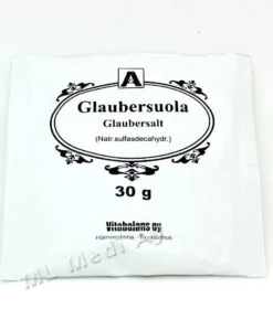 Glaubersuola paastokuurin aloittamiseen