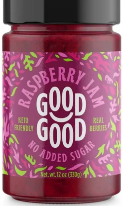 Good Good Raspberry Jam - Keto ystävällinen vadelmahillo 330 g