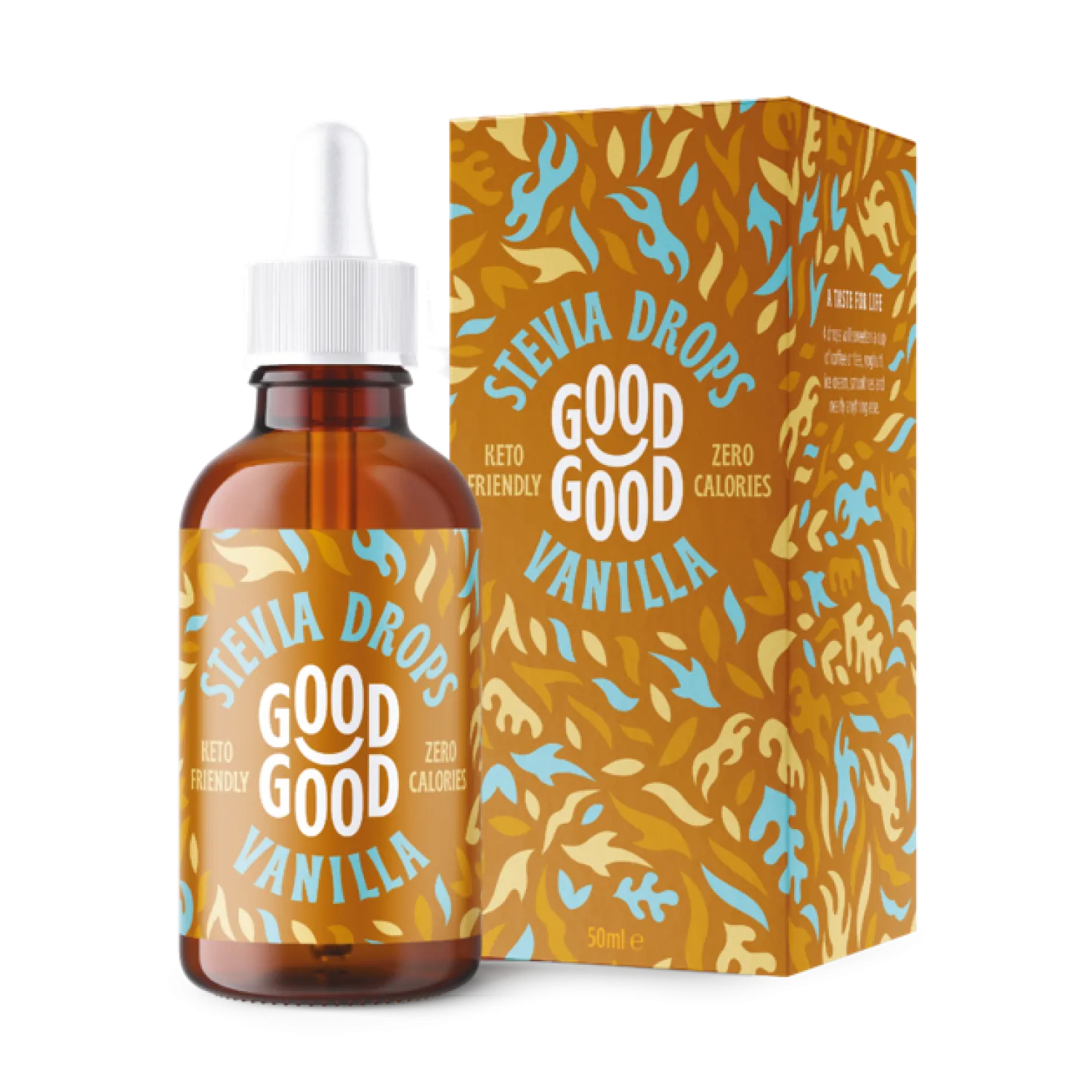 Good Good Stevia Drops Vanilla Steviatipat 50 ml