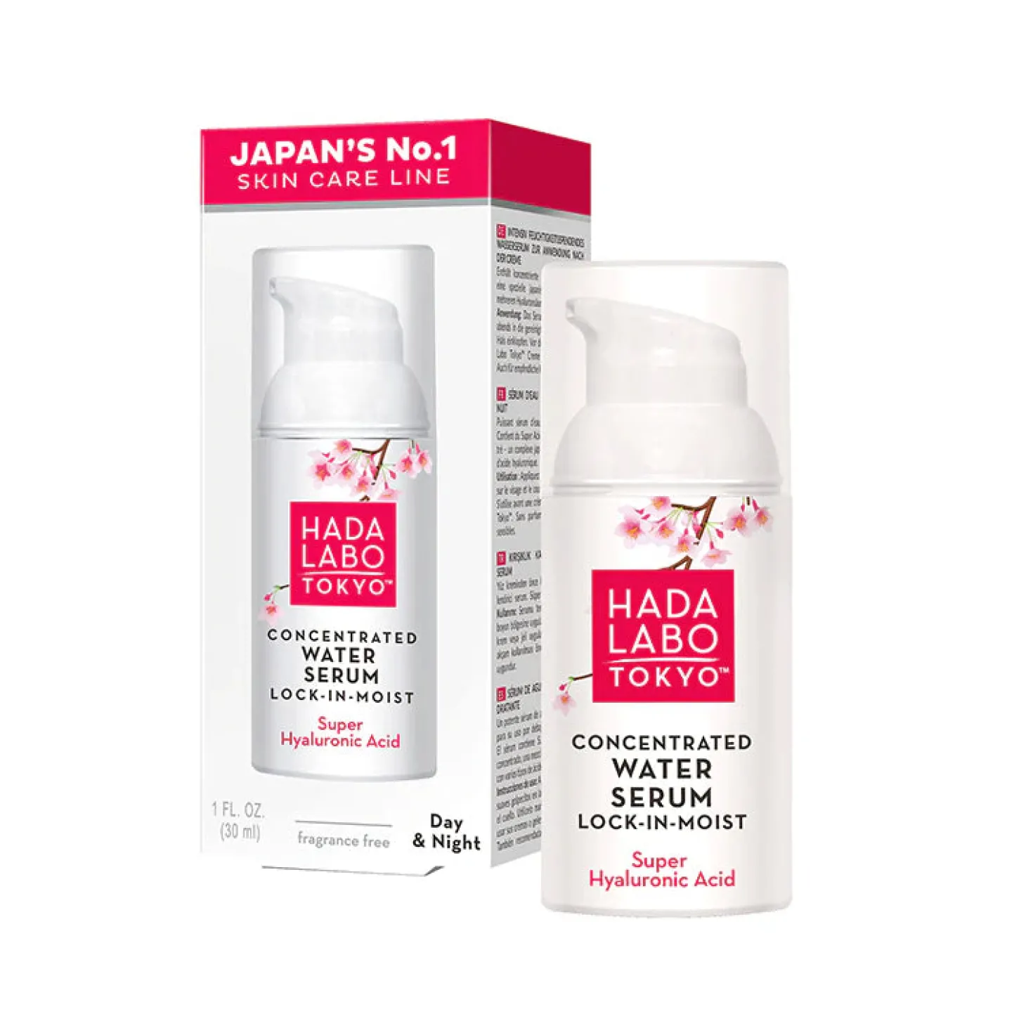 Hada Labo Tokyo Concentrated Water Serum Lock-In-Moist - Seerumi 30 ml