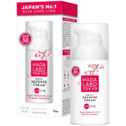 Hada Labo Tokyo Daily Defensive Cream SPF 50 - Kosteuttava aurinkovoide 50 ml