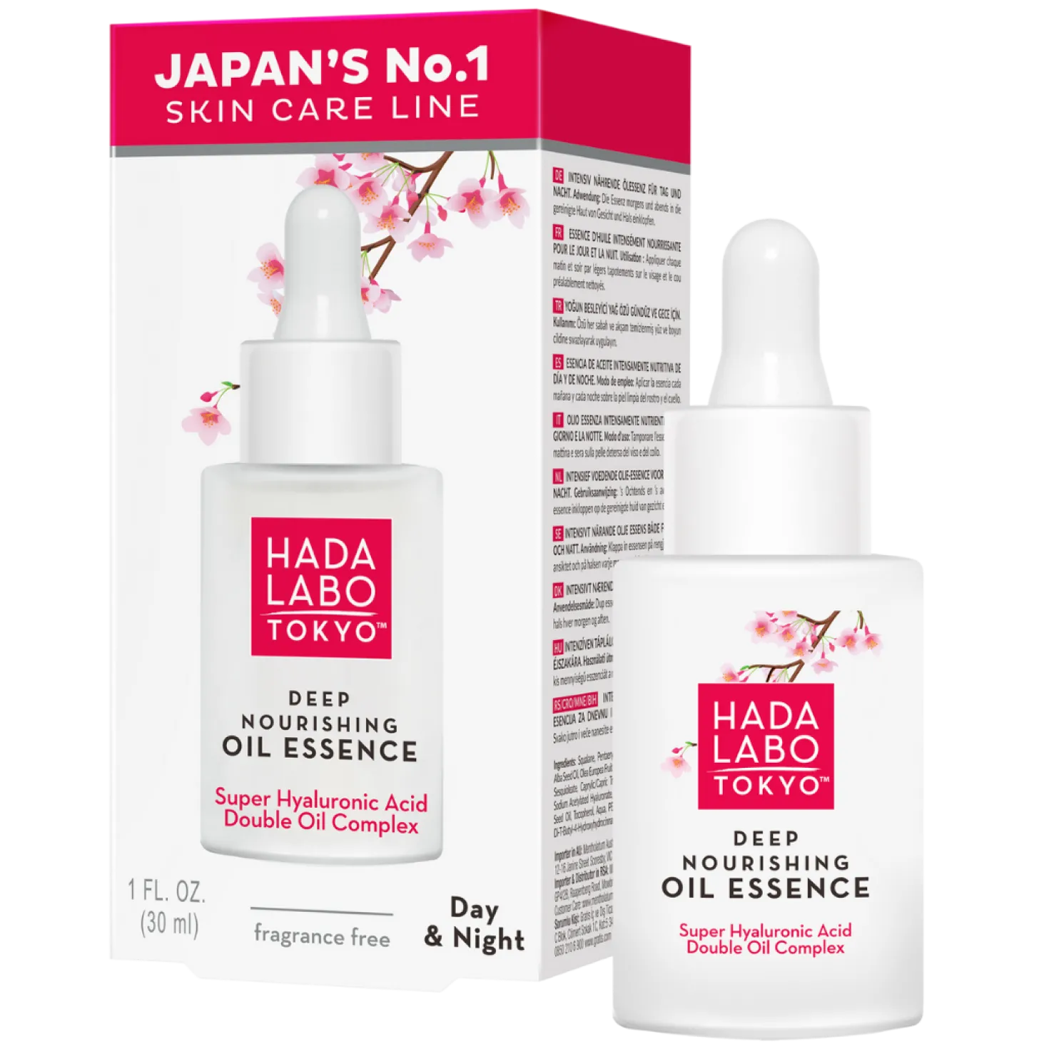 Hada Labo Tokyo Deep Nourishing Oil Essence - Hoitoneste 30 ml