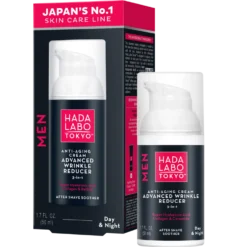 Hada Labo Tokyo MEN Anti-Aging Cream Advanced Wrinkle Reducer - Kasvovoide 50 ml