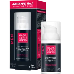 Hada Labo Tokyo MEN Aqua Booster Revitalizing Hydrogel - Kasvovoide 50 ml