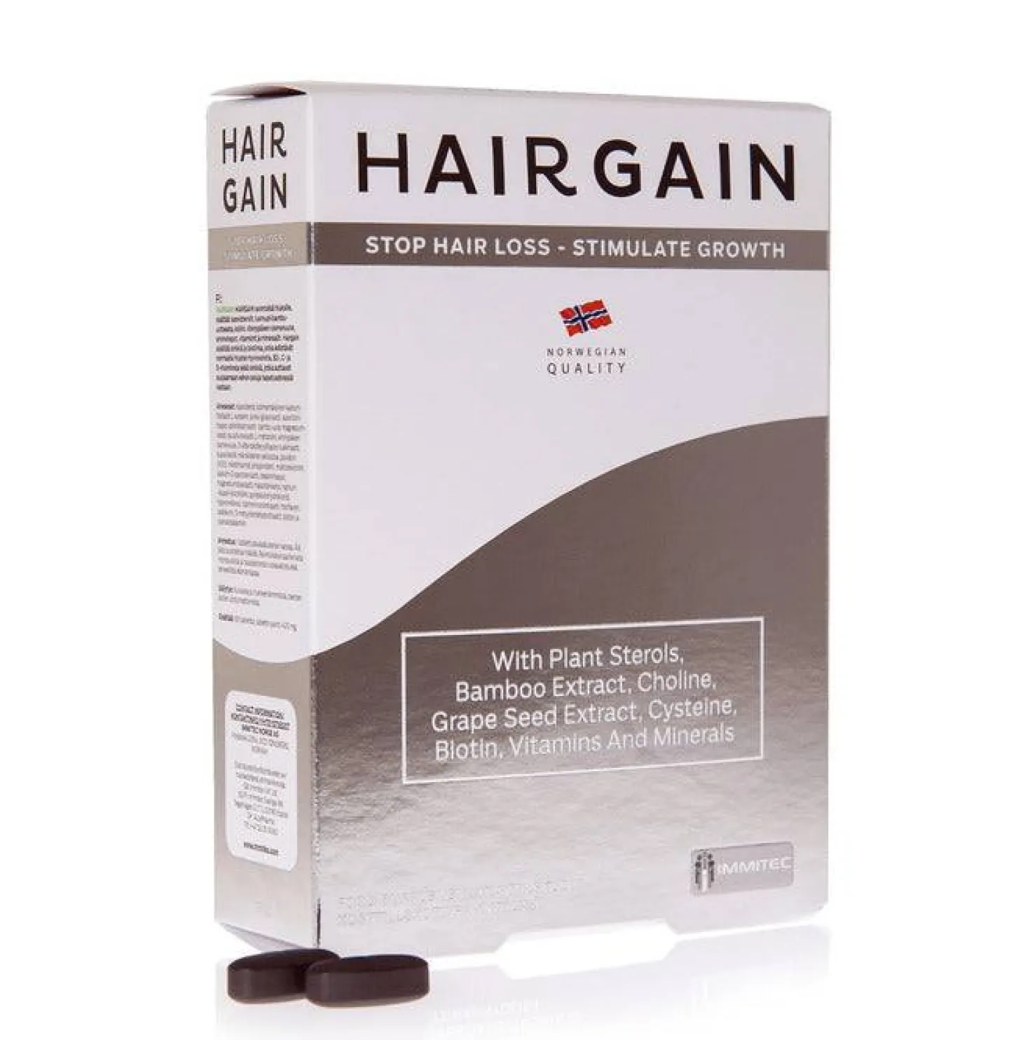 Hairgain - Ravintolisä hiuksille 60 tabl.
