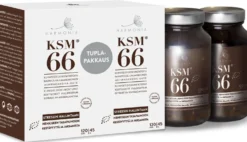 Harmonia KSM66 Ashwagandha juuriuute 240 kaps. Tuplapakkaus