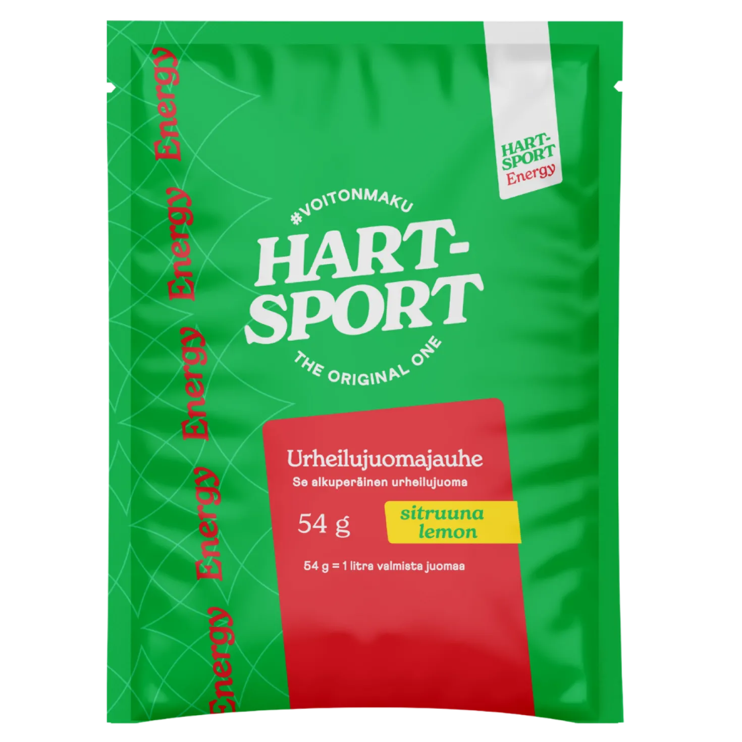Hart-Sport Energy - Urheilujuomajauhe Sitruuna 54 g