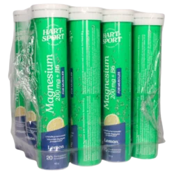 Hart-Sport Magnesium + B6 Sitruuna - 12 x 20 poretabl. TUKKUPAKKAUS - Päiväys 12/2026 - erä