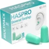 Haspro Universal Earplugs - Korvatulpat 10 paria