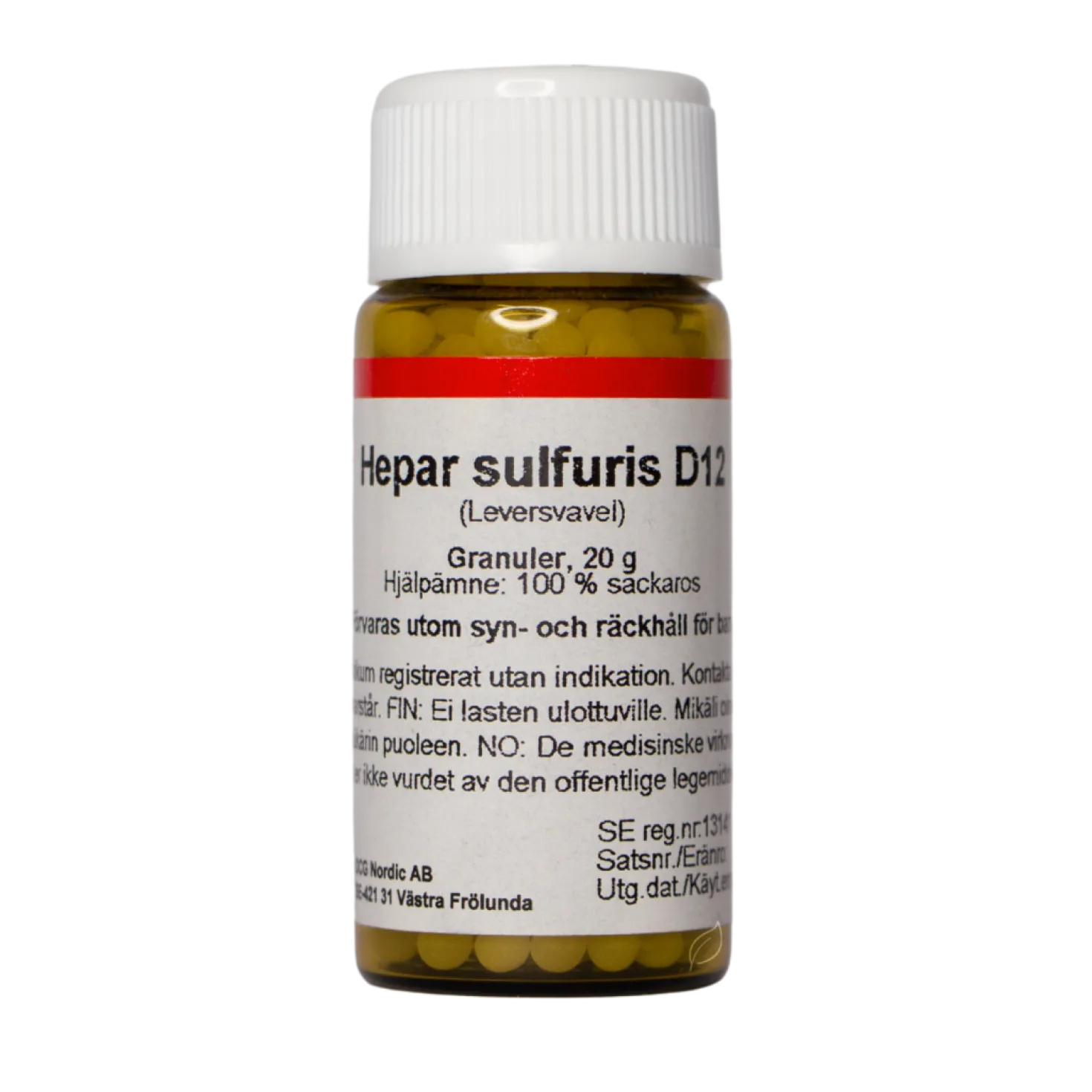 Hepar Sulfuris D12 H247FI