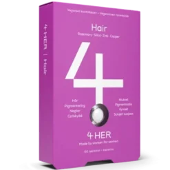 4HER Hair 60 tabl. - Päiväys 10/2026