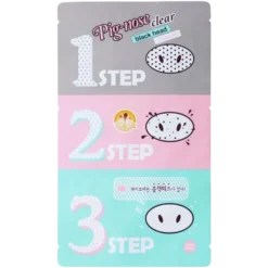 Holika Holika Pig Nose Clear Blackhead 3-step Kit - Mustapäälaastari