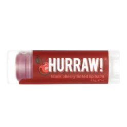 Hurraw! Black Cherry Tinted Lip Balm - Sävyttävä huulivoide 4,8 g