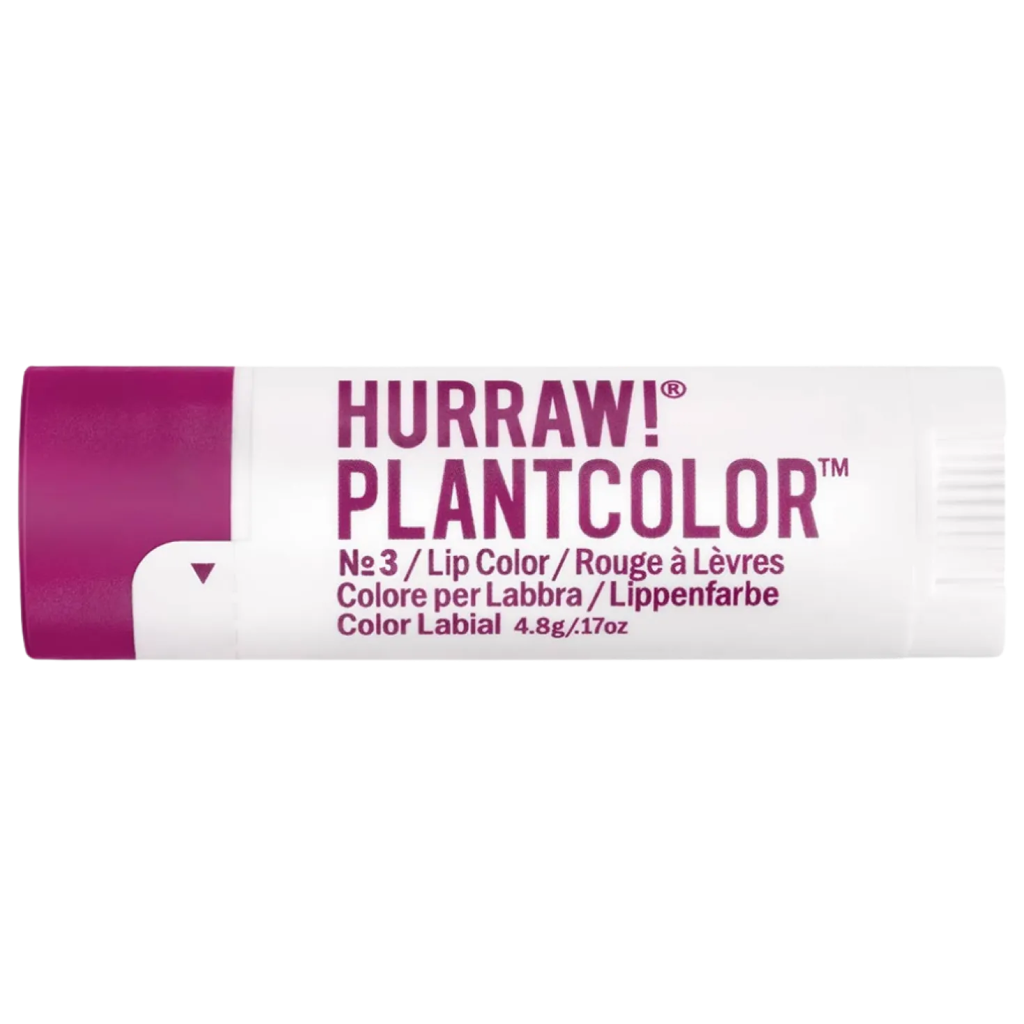 Hurraw! Plantcolor No3 - Sävyttävä Huulivoide 4,8 g - poistuu