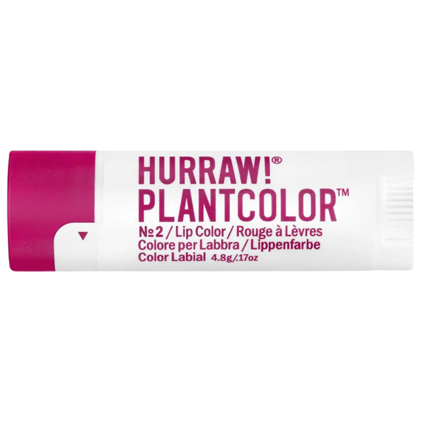 Hurraw! Plantcolor No2 - Sävyttävä Huulivoide 4,8 g