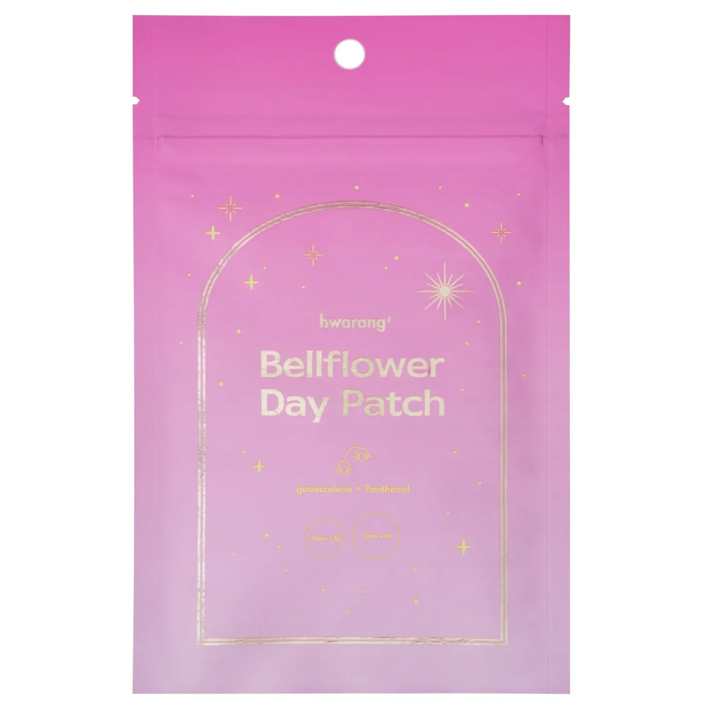 Hwarang' Bellflower Day Patch - Finnilaastarit Päiväkäyttöön 96 kpl
