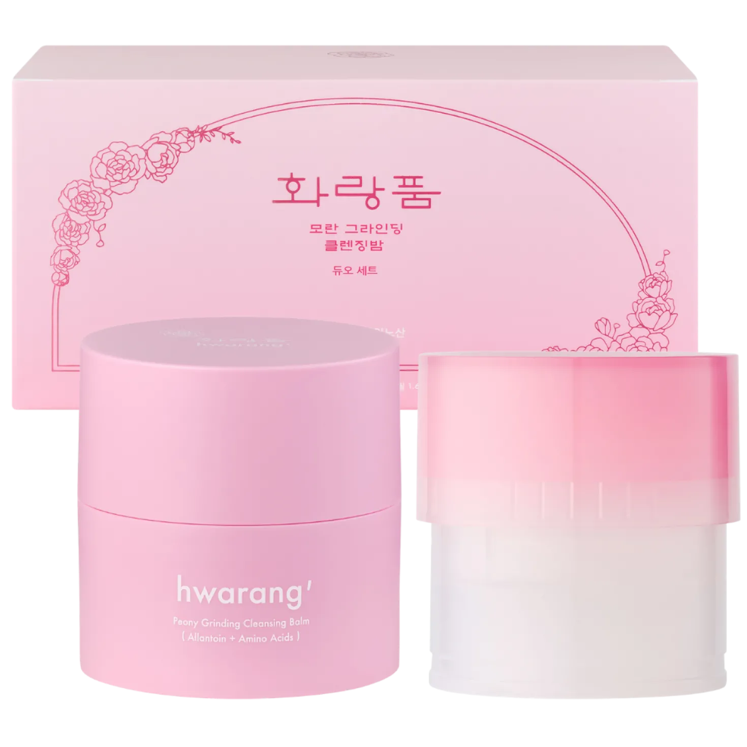 Hwarang' Peony Grinding Cleansing Balm Duo Set - Puhdistusbalmi 50 ml + 50 ml