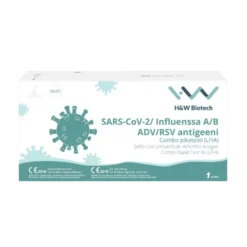 H&W SARS-CoV-2 / Influenssa A/B + SV/RSV Pikatesti 1 kpl