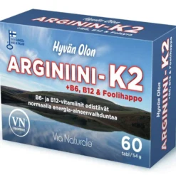 Hyvän Olon Arginiini-K2 - Päiväys 01/2027