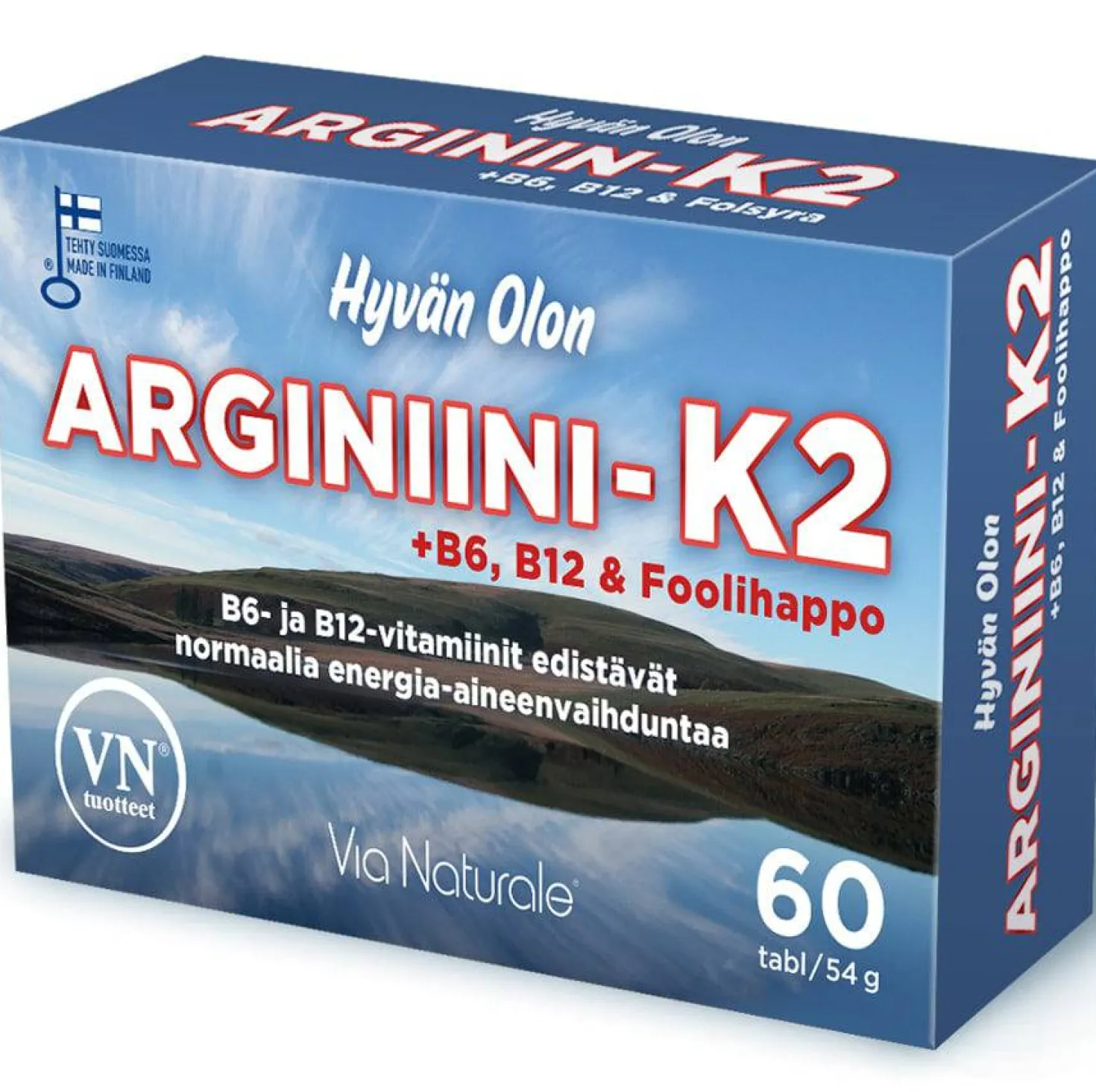 Hyvän Olon Arginiini-K2 - Päiväys 01/2027