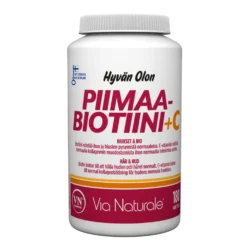 Hyvän Olon Piimaa-Biotiini + C 180 tabl. - Päiväys 01/2027