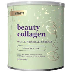 ICONFIT Beauty Collagen - Kollageenijauhe Sitruuna-Lime 300 g