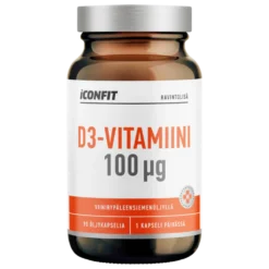 ICONFIT D3-Vitamiini 100 μg 90 kaps.