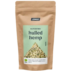 ICONFIT Luomu Kuoritut Hampunsiemenet 200 g