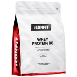 ICONFIT Whey Protein 80 - Heraproteiini Suklaa 1 kg