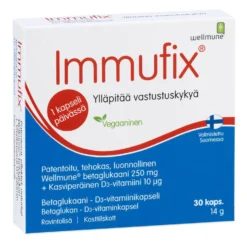 Immufix D3 - Betaglukaanikapseli 30 kaps.