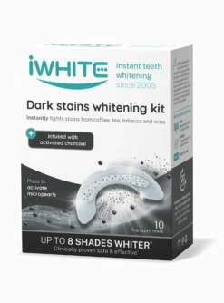iWhite Dark Stains Whitening Kit - Valkaisumuotit 10 x 0,8 g