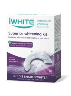 iWhite Superior Whitening Kit - Valkaisumuotit 10 x 0,8 g - HUOM Päiväys 01/2027