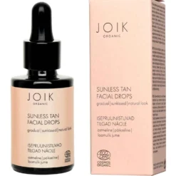 Joik Sunless Tan Facial Drops - itseruskettavat kasvotipat 30 ml