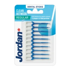Jordan Clean Between Regular Dental Sticks - Hammastikut 40 kpl
