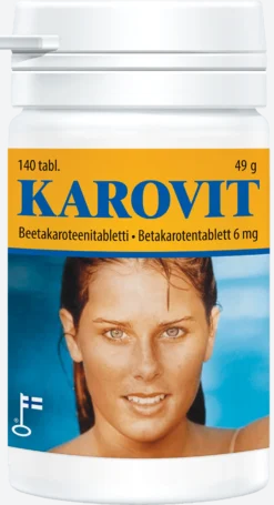 Karovit - Beetakaroteenitabletti 140 tabl.