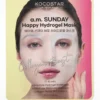 KOCOSTAR a.m. SUNDAY Happy Hydrogel Mask - Kasvonaamio 1 kpl