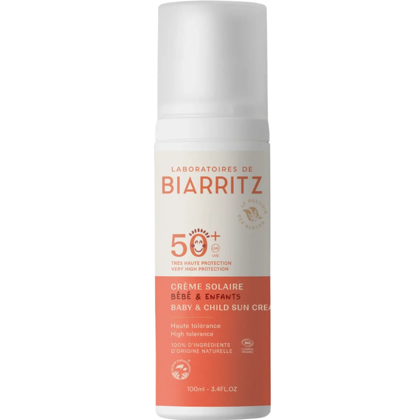 Laboratoires de Biarritz Baby & Child Sun Cream SPF50+ - Aurinkovoide lapsille 100 ml